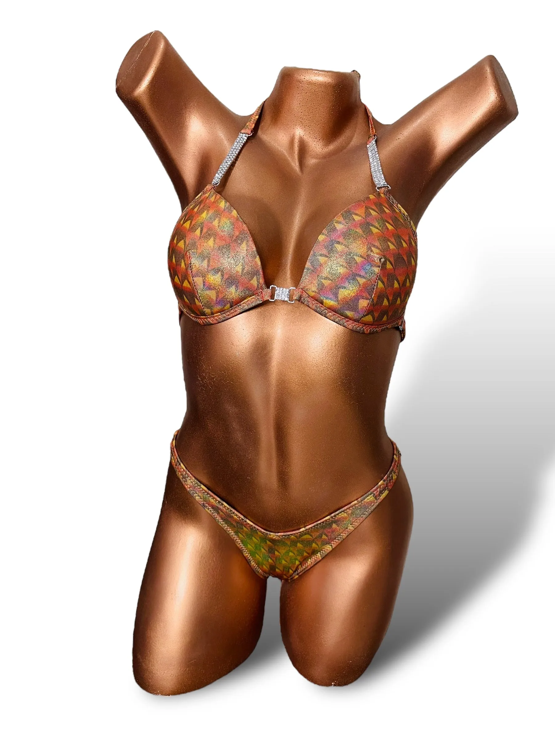 Bronze pattern Bikini Wellness **Customizable**