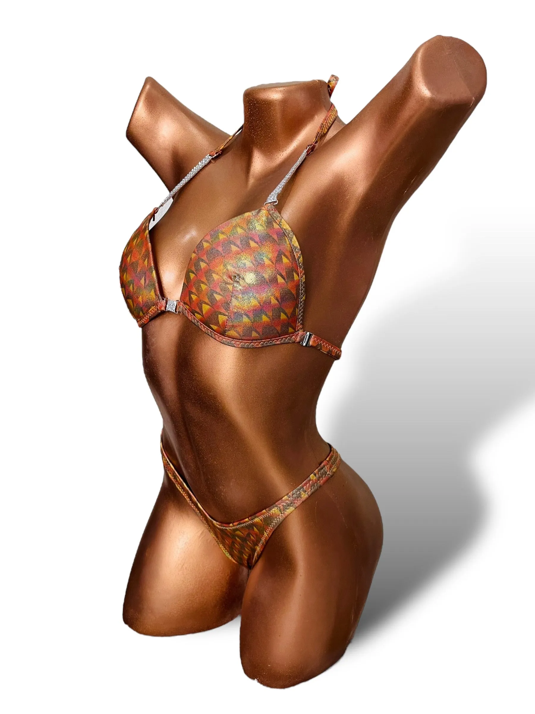 Bronze pattern Bikini Wellness **Customizable**