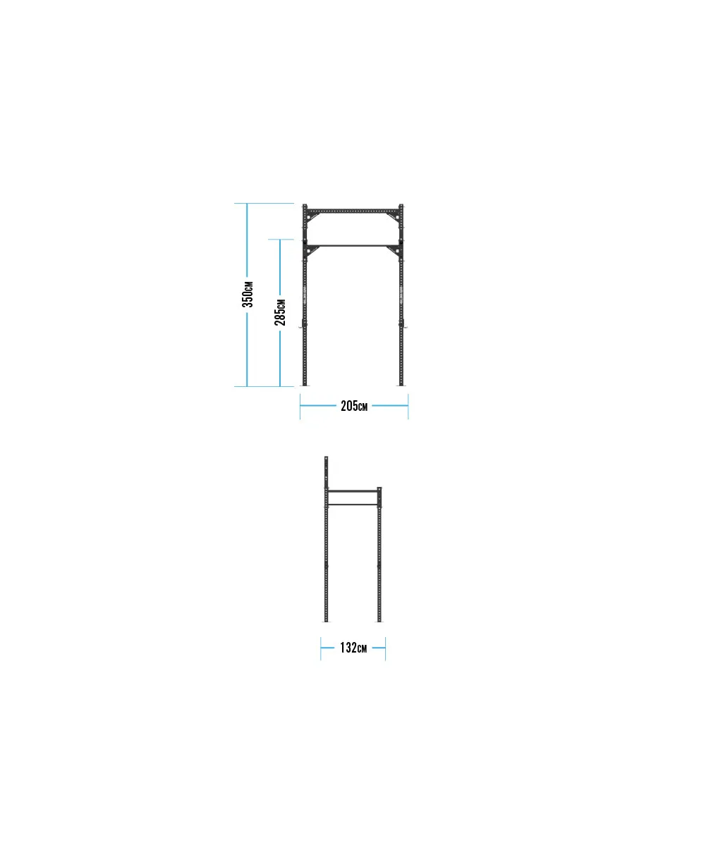 Bulldog Gear - 2 Bay Free Standing Rig