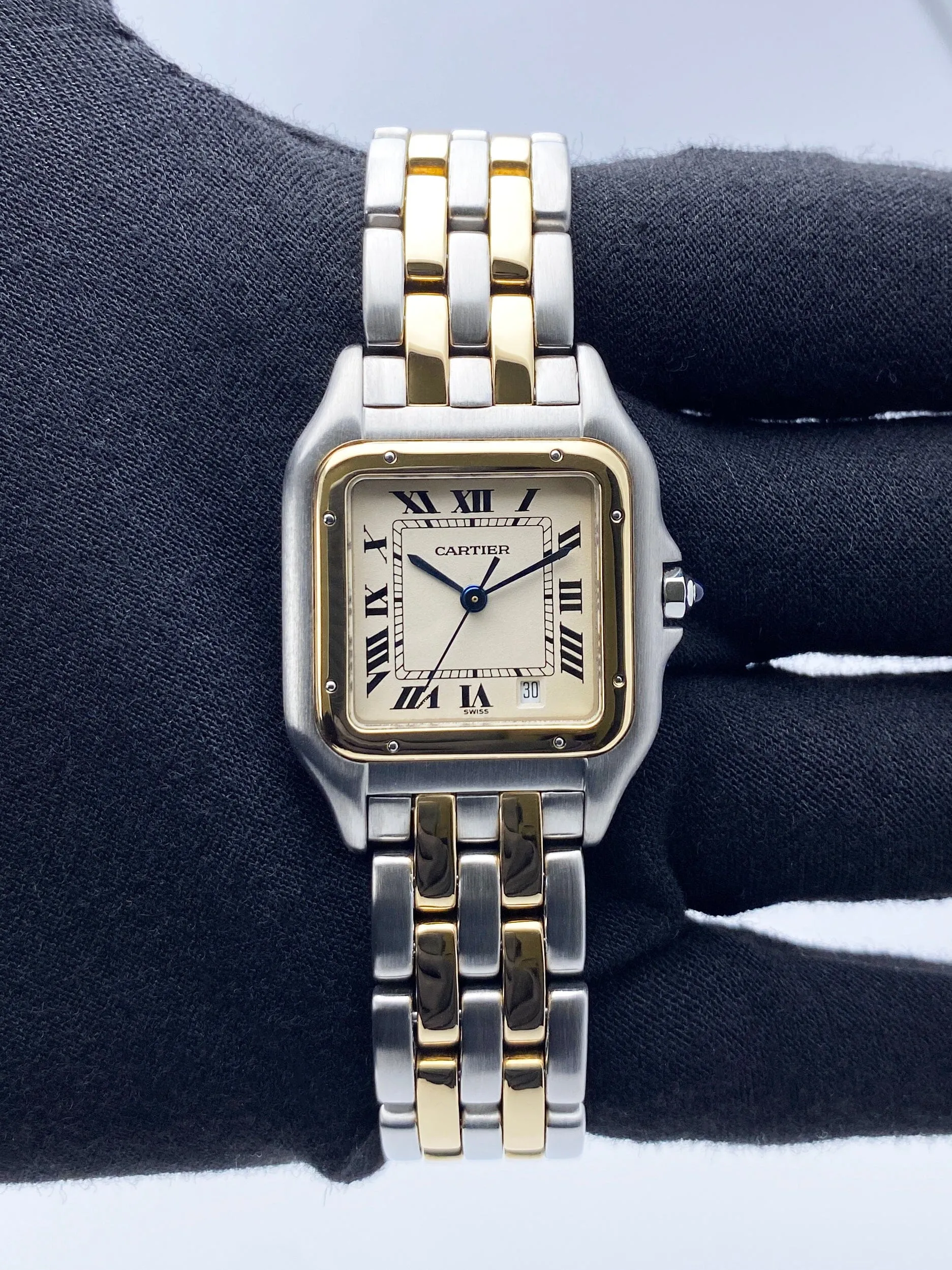 Cartier Panthere 83949 Two Rows Midsize Ladies Watch