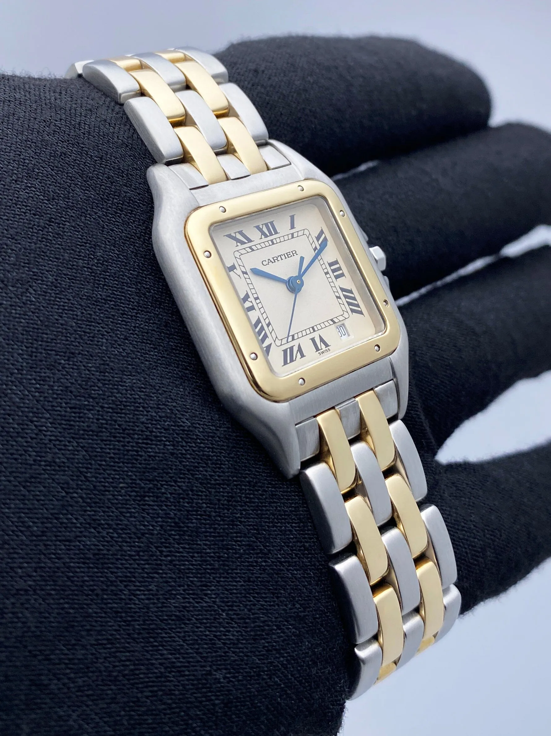 Cartier Panthere 83949 Two Rows Midsize Ladies Watch