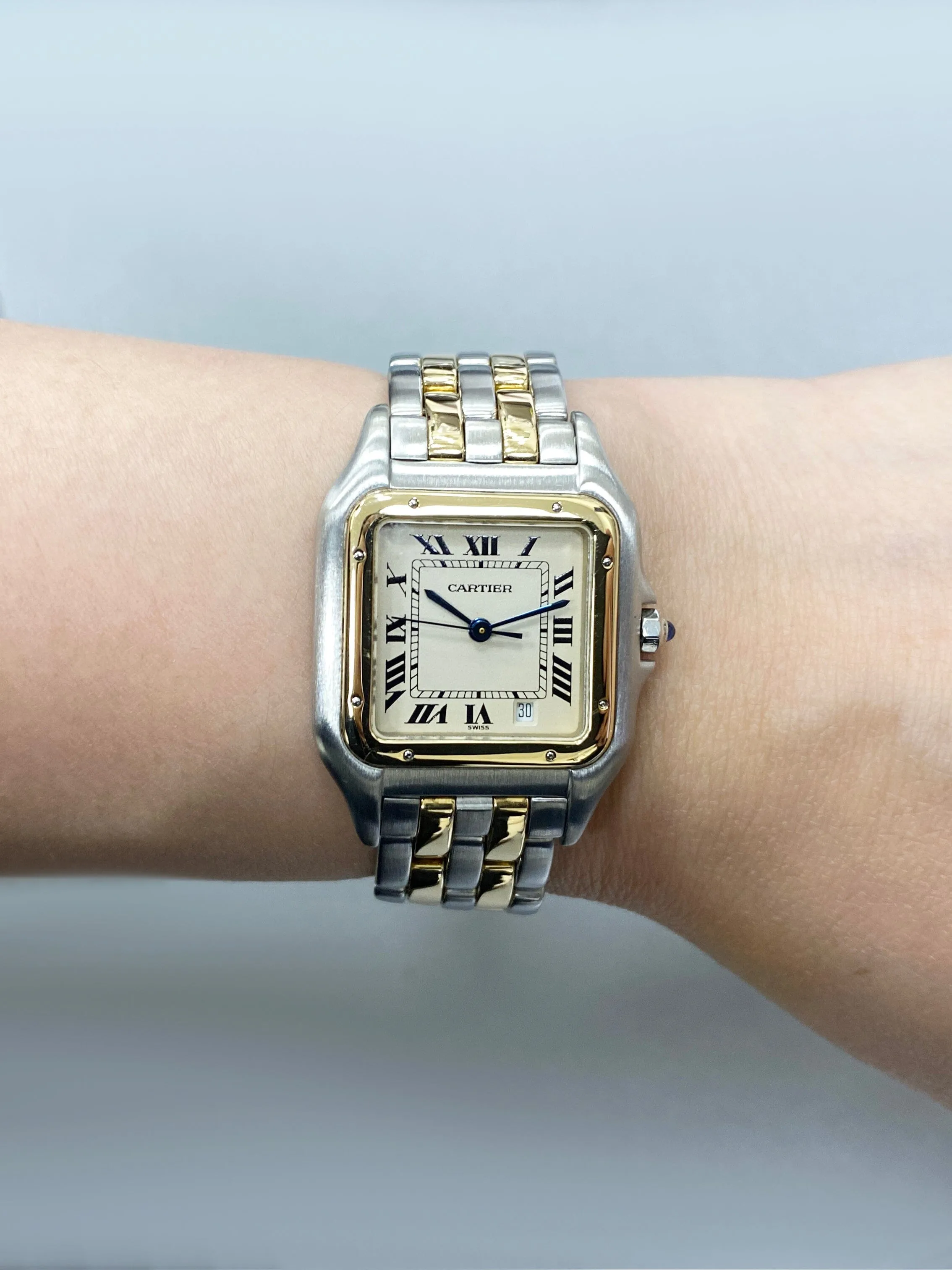 Cartier Panthere 83949 Two Rows Midsize Ladies Watch