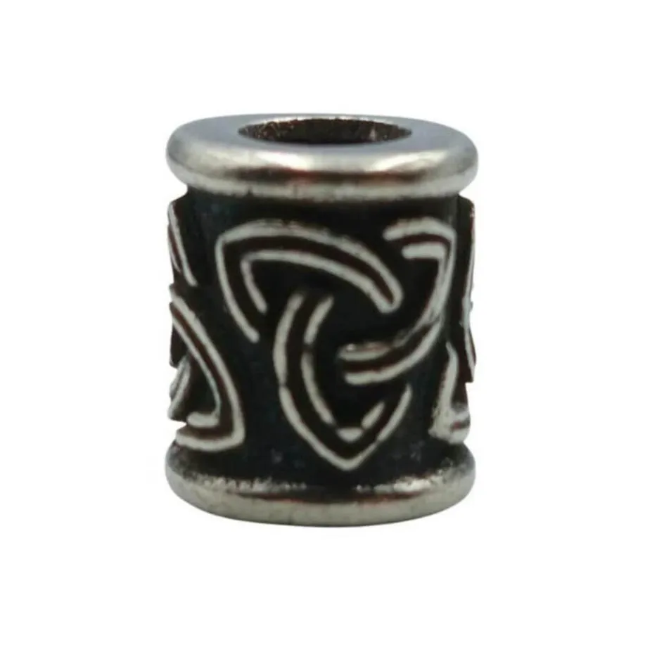 Celtic knot bronze bead