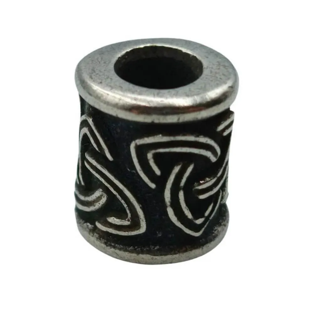 Celtic knot bronze bead