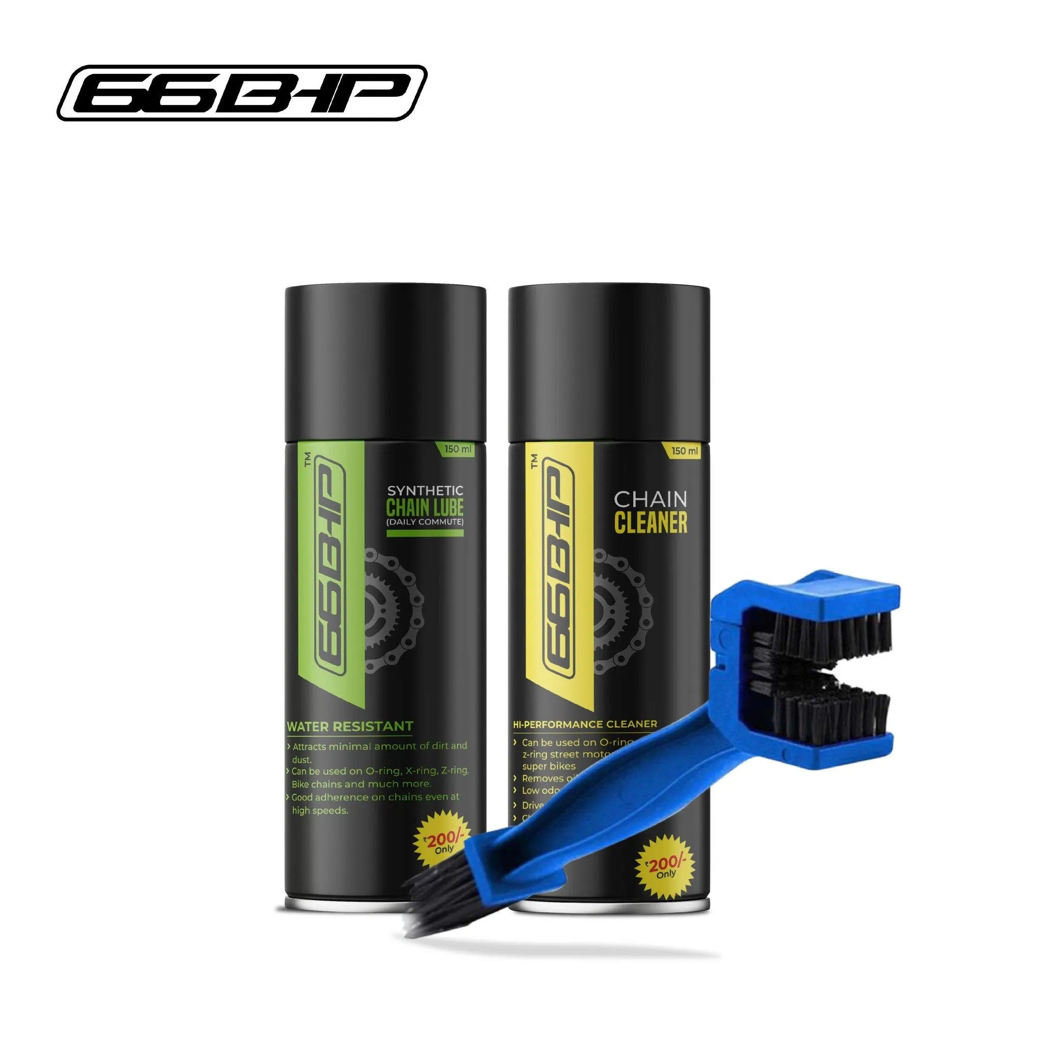 Chain Lube & Cleaner Kit ( Combo )