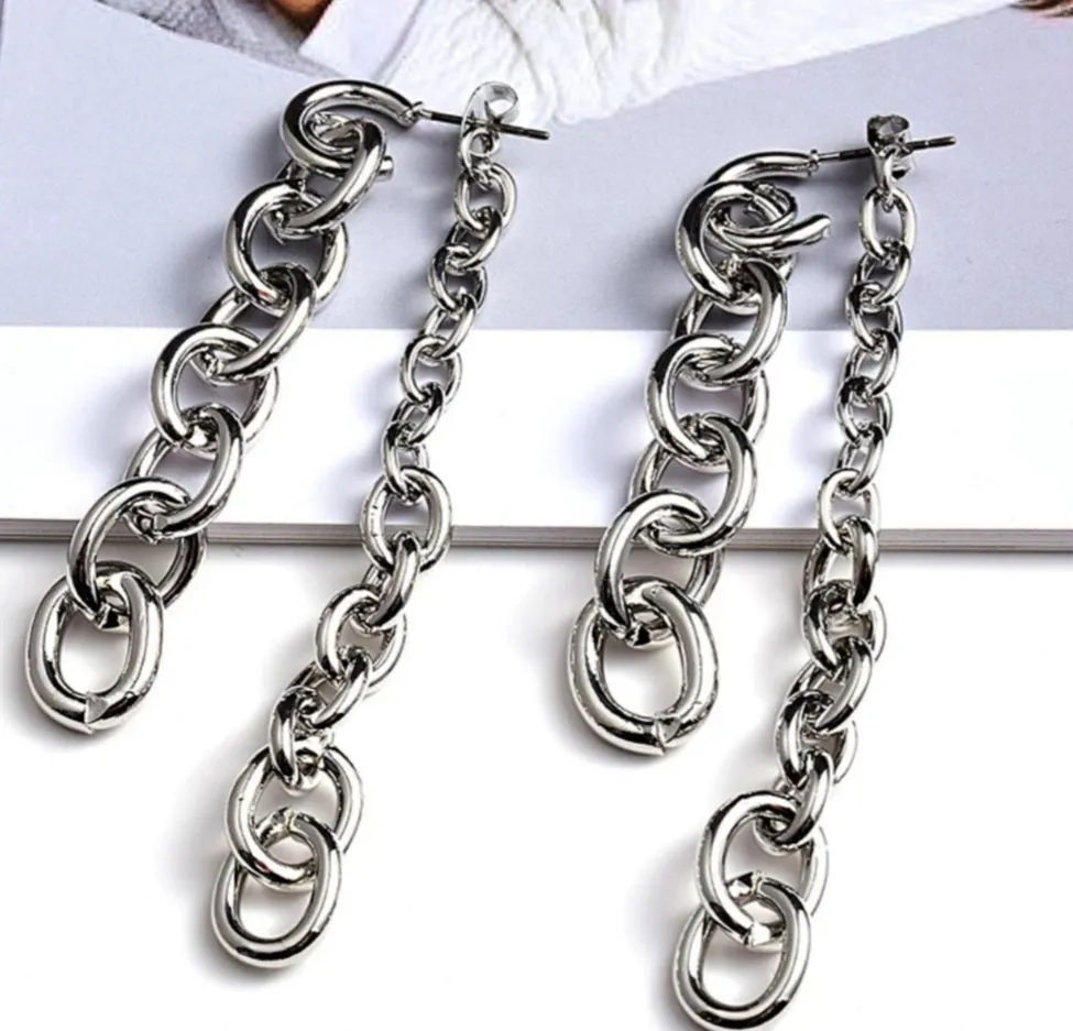 Chain Reaction Dangle Earrings
