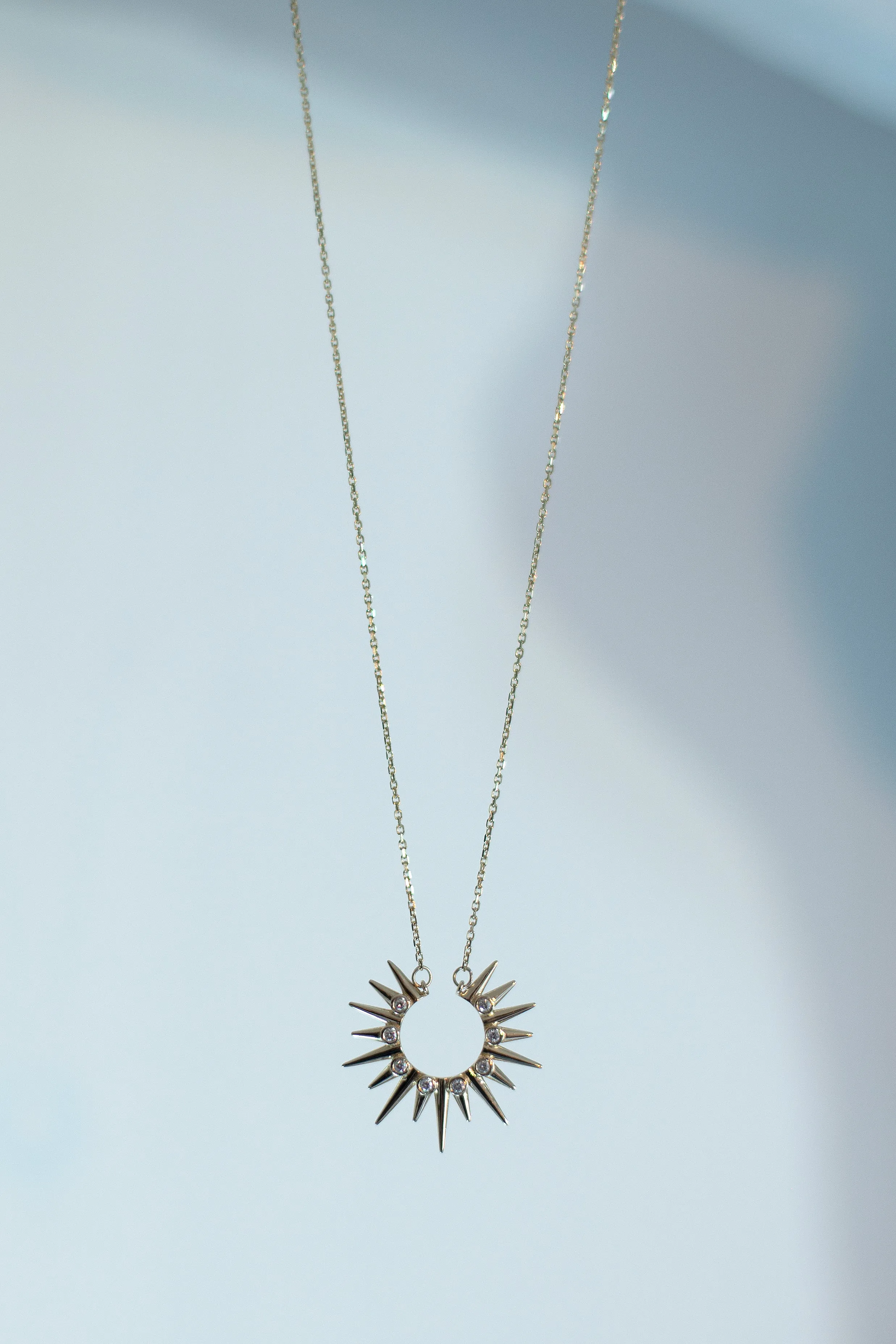 CHRISSY OPEN BURST NECKLACE