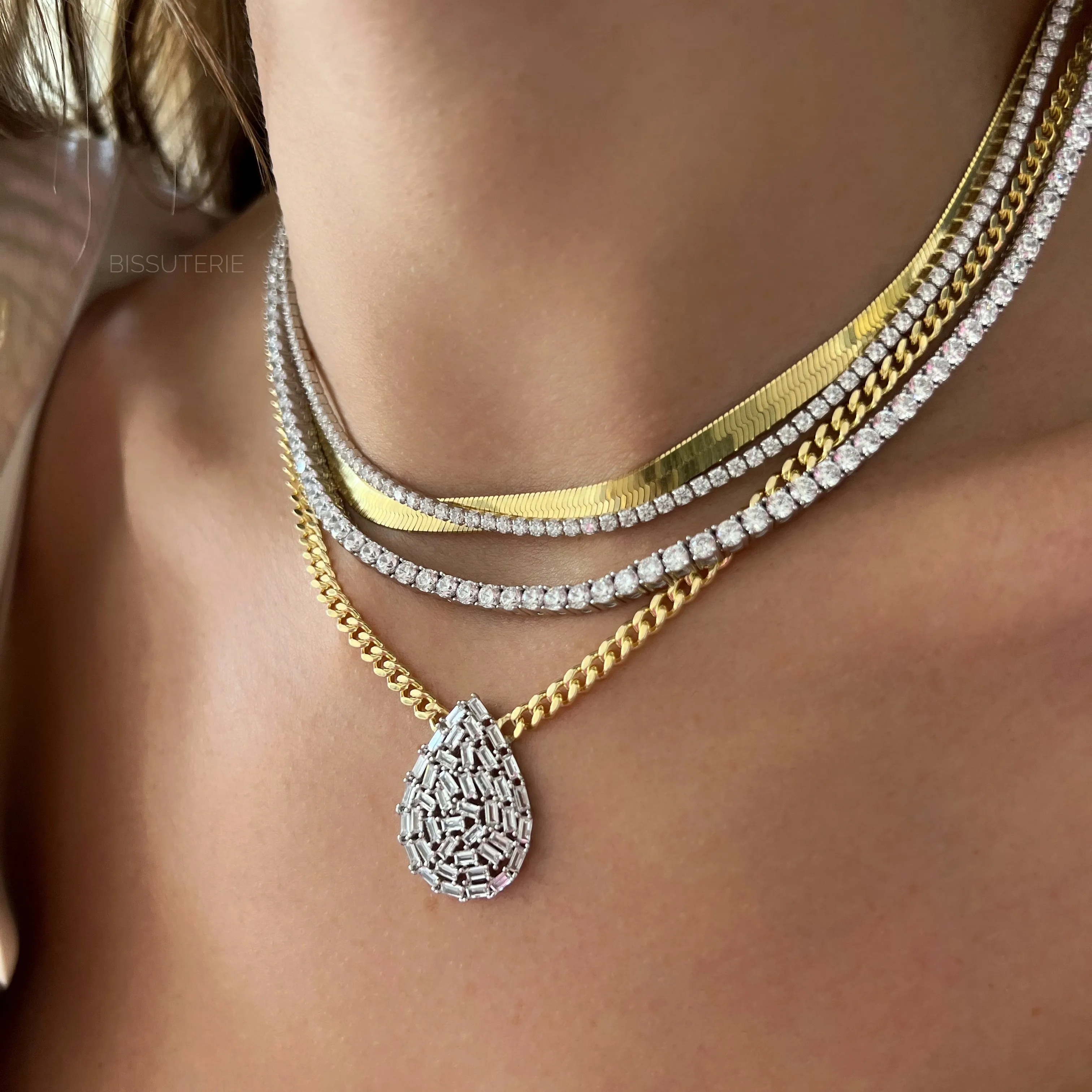 Classic Tennis Necklace