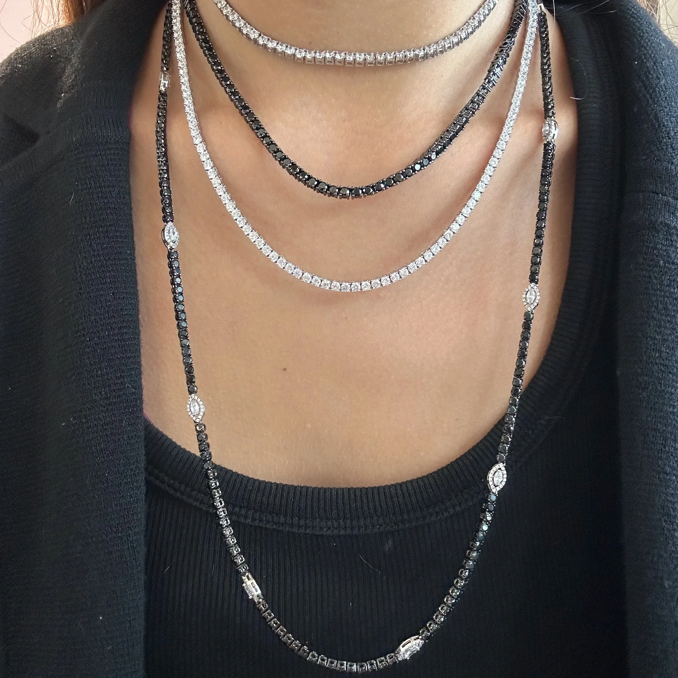 Classic Tennis Necklace
