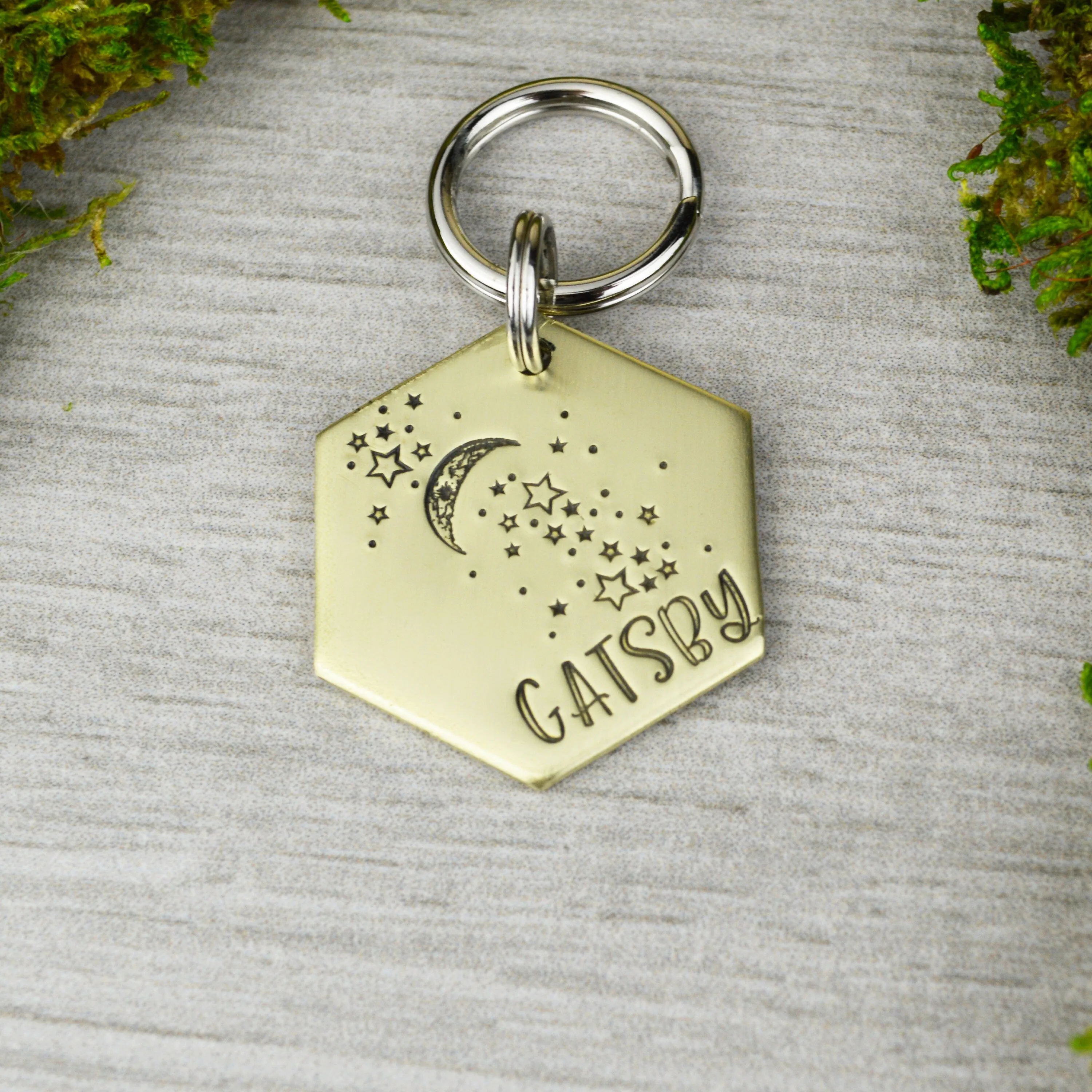 Clear Skies Pet ID Tag