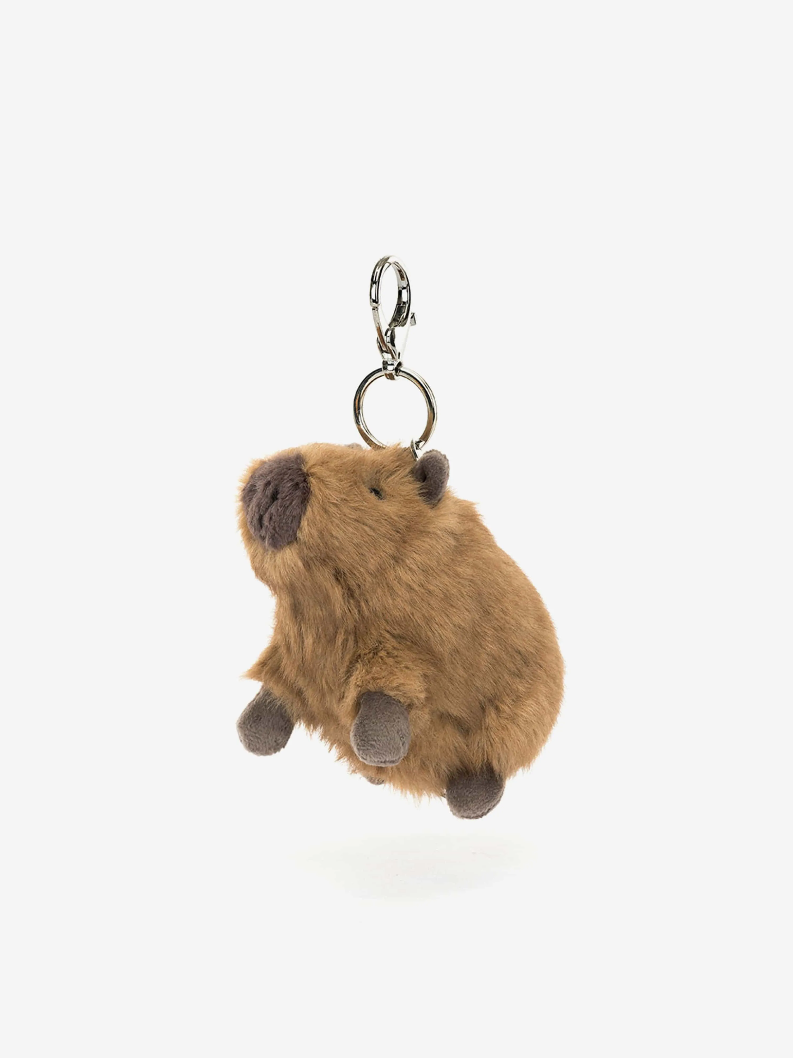 Clyde Capybara Bag Charm in Brown (14cm)