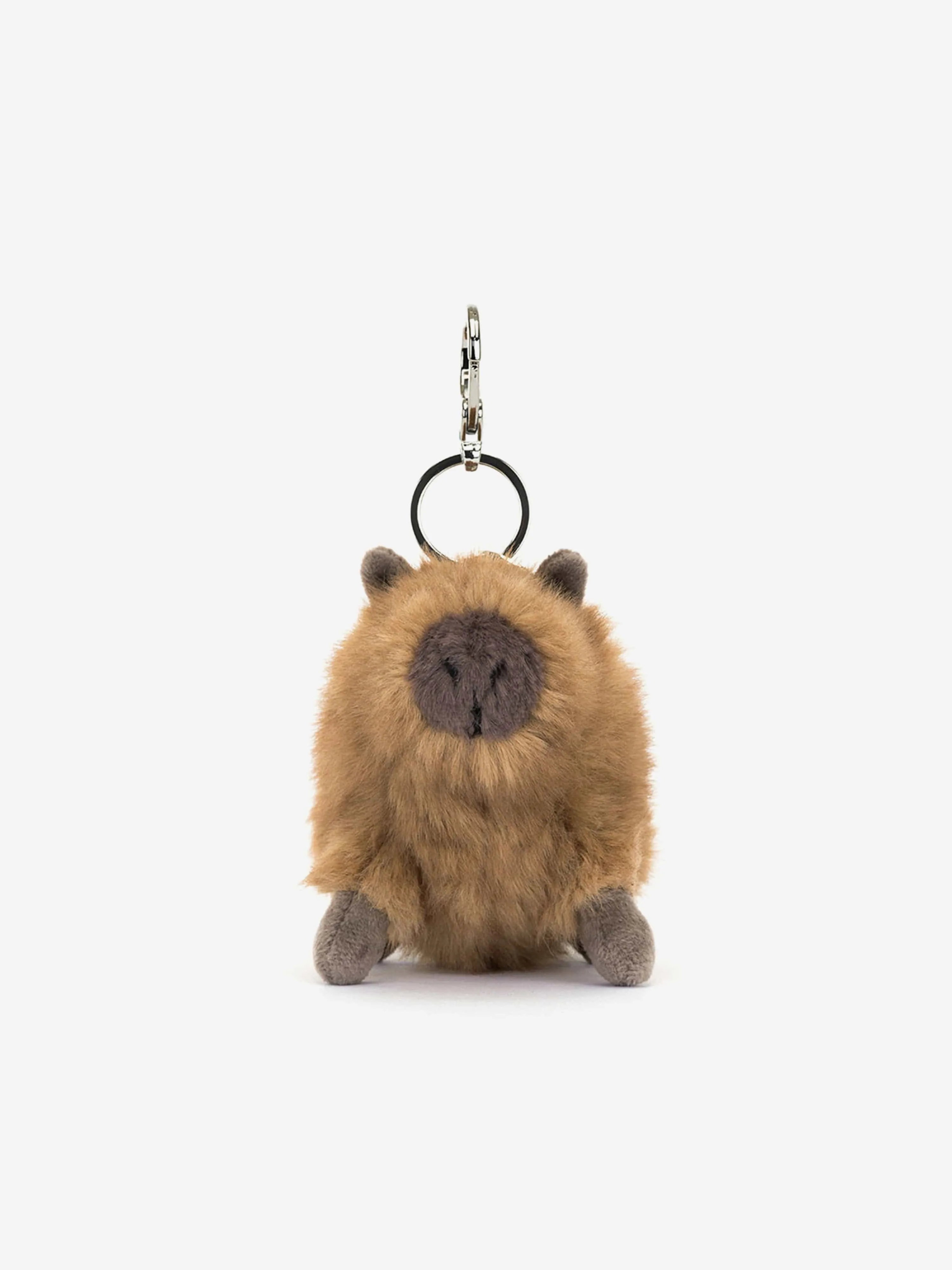 Clyde Capybara Bag Charm in Brown (14cm)