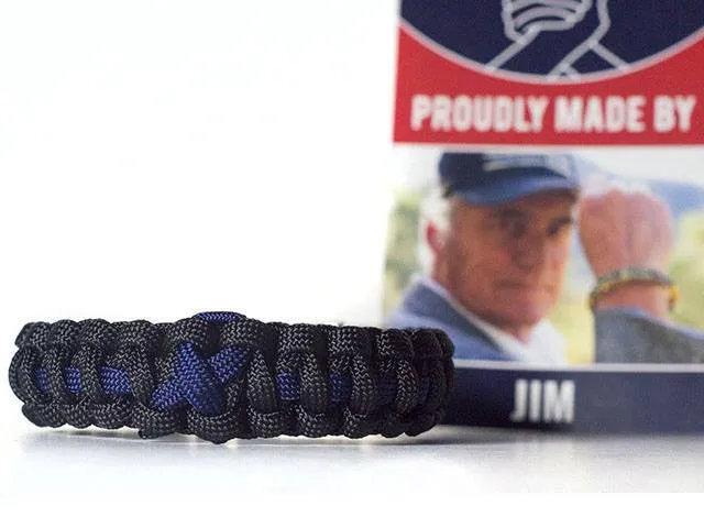 Colon Cancer Awareness Paracord Bracelet