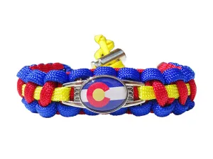 Colorado State Paracord Bracelet