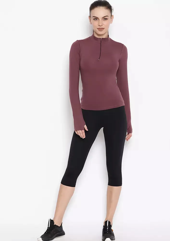 Cycling Fitness Long Sleeves Zipper Sports Jacket
