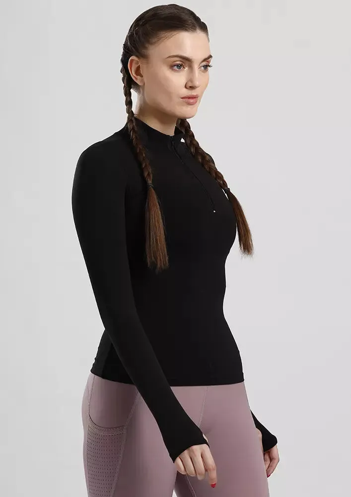 Cycling Fitness Long Sleeves Zipper Sports Jacket