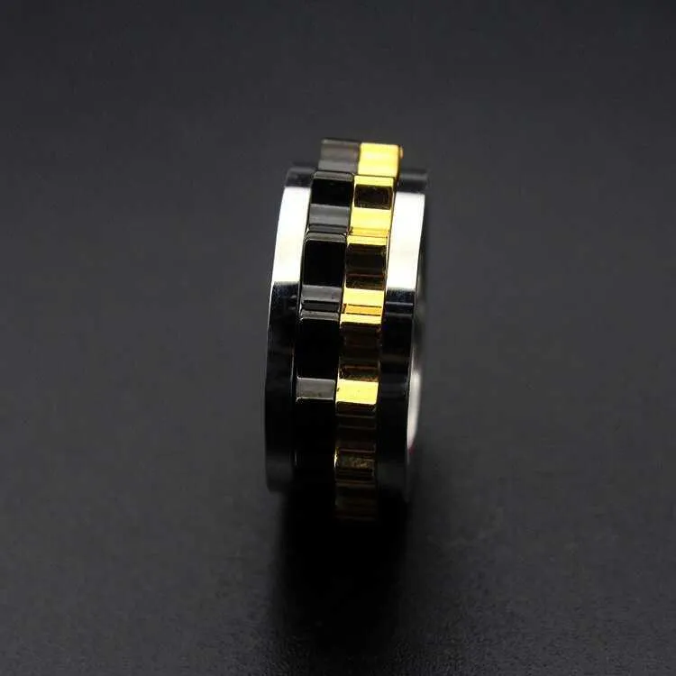 Cycolinks Titanium Steel Rotating Gear Ring