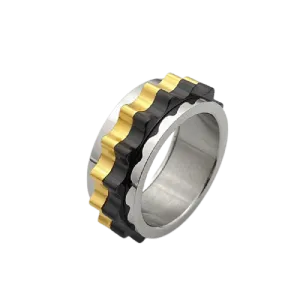 Cycolinks Titanium Steel Rotating Gear Ring