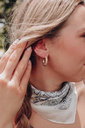 Devin Earrings - Gold