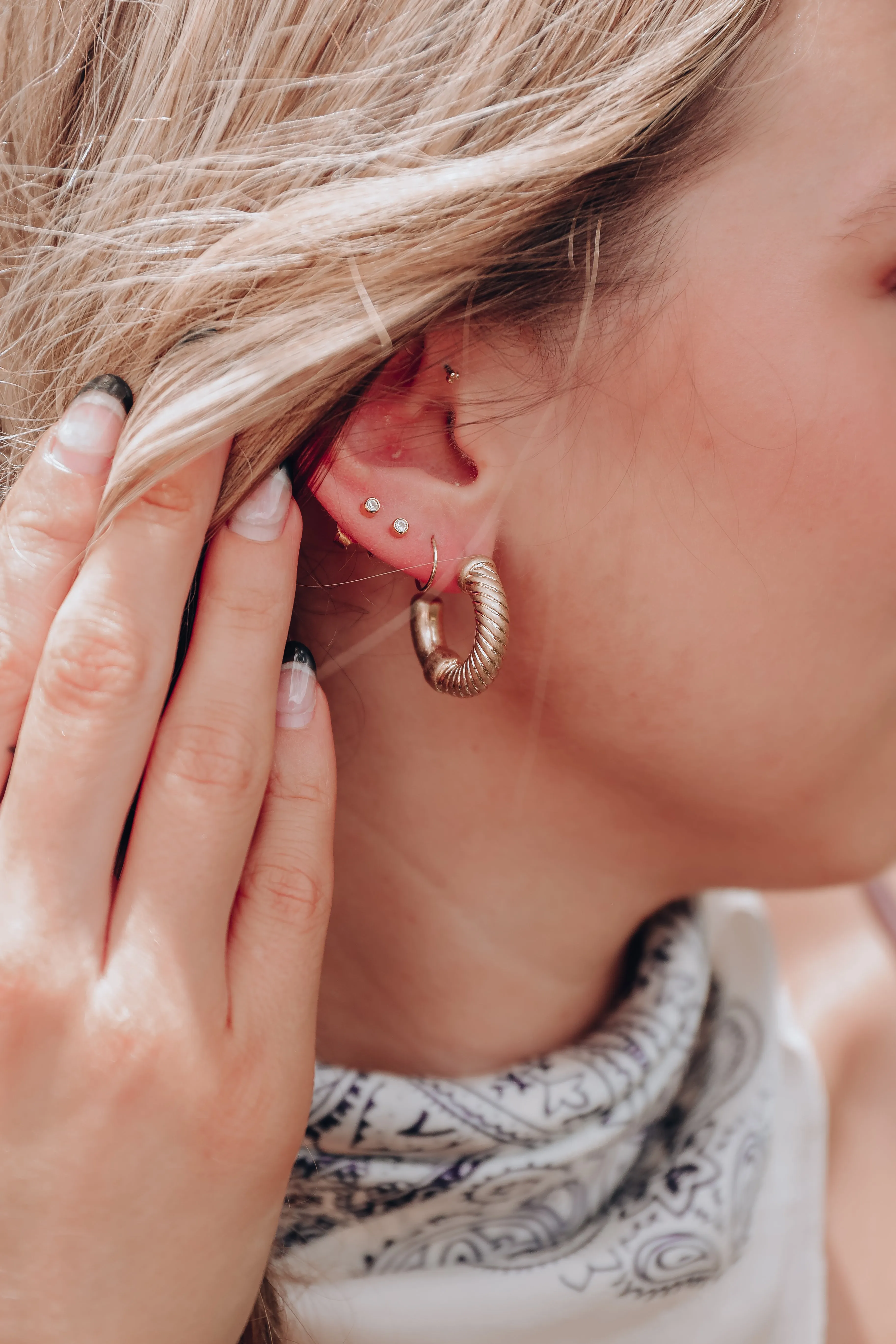 Devin Earrings - Gold