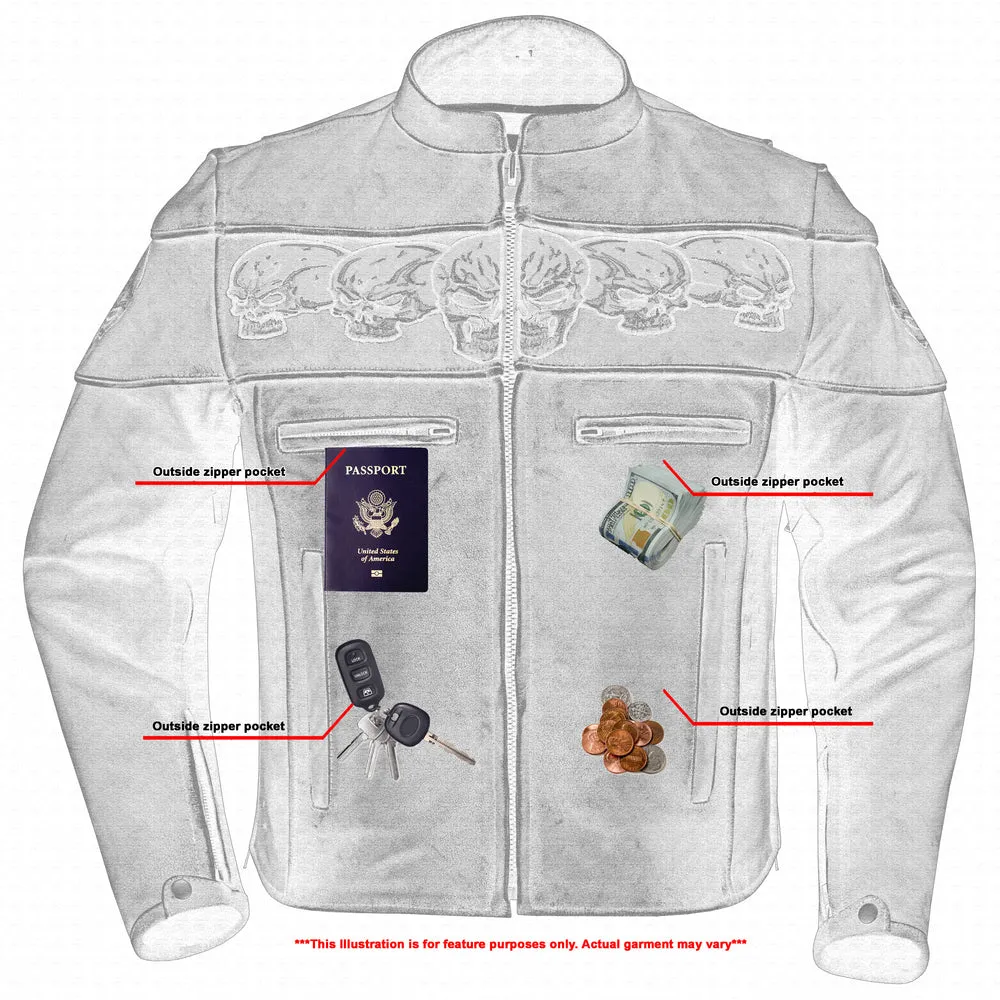 DS Men's Exposed Motorcycle Jacket