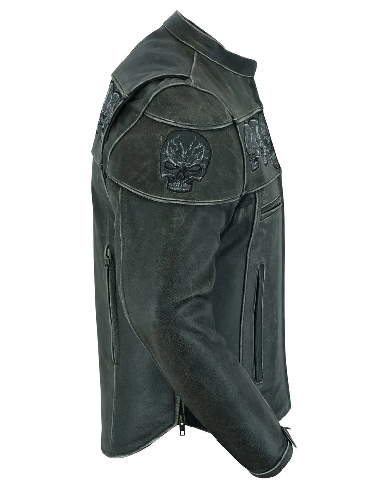 DS Men's Exposed Motorcycle Jacket