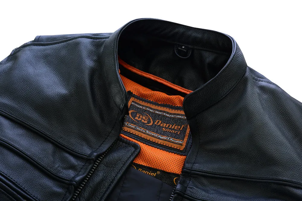 DS Men’s Tall Sporty Scooter Jacket – Naked Cowhide
