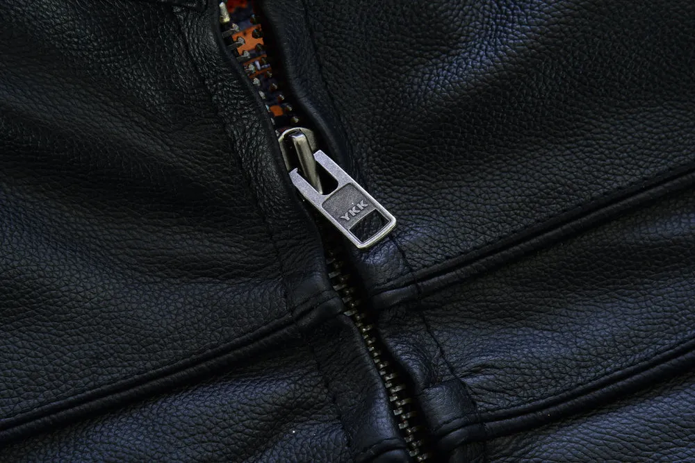 DS Men’s Tall Sporty Scooter Jacket – Naked Cowhide