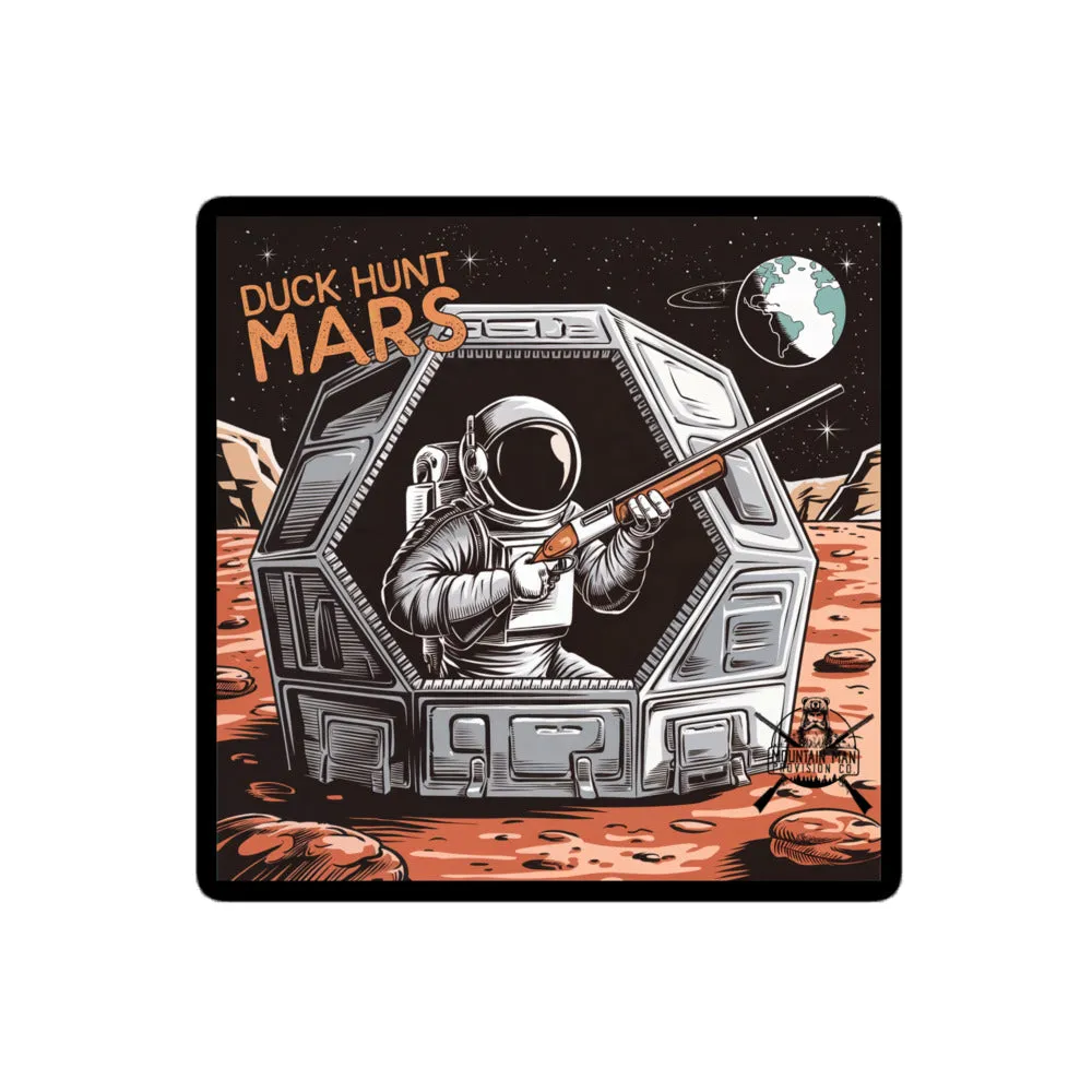 Duck Hunt Mars Decal