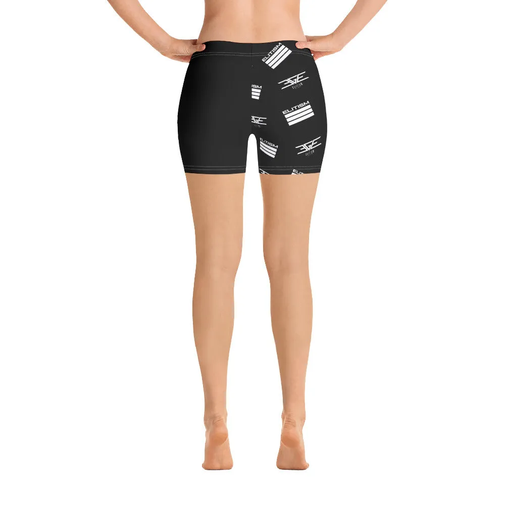 Elitism Group -  All Over Logo Shorts