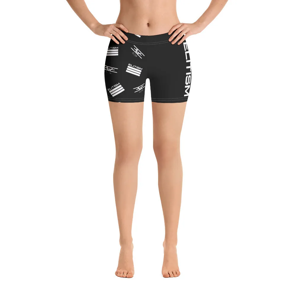 Elitism Group -  All Over Logo Shorts