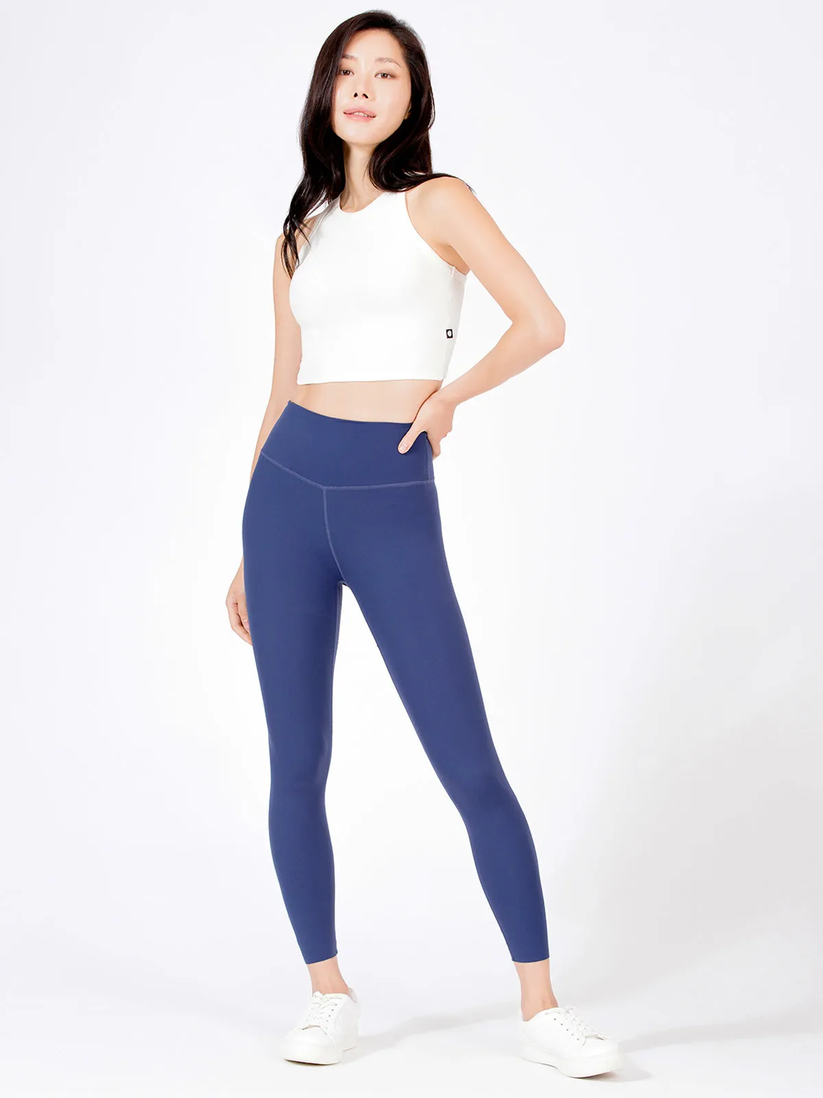 EVERYDAY RIBBED CROPPED SINGLET