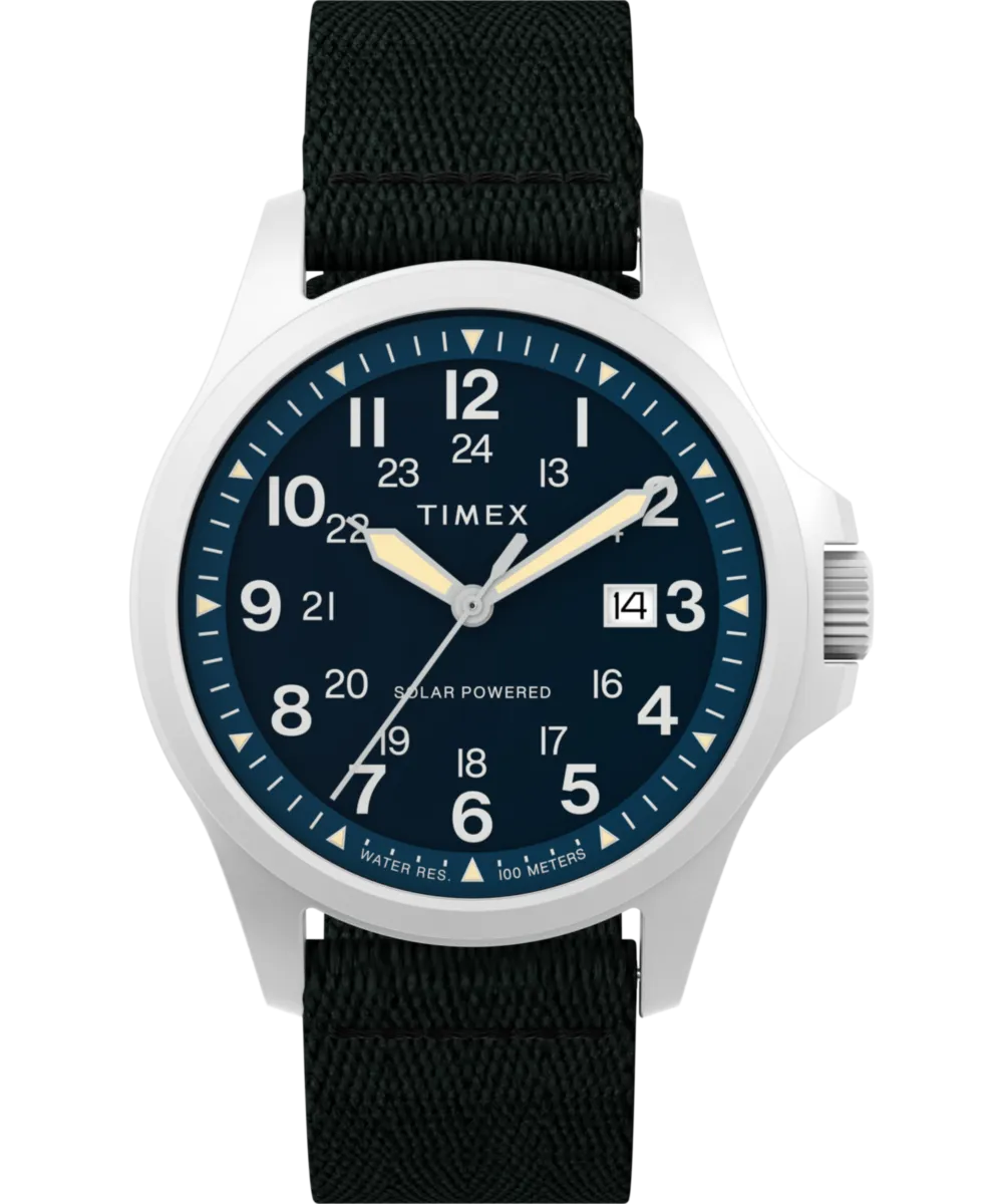 Expedition® Field Solar 41mm Eco-Friendly Fabric Strap Watch