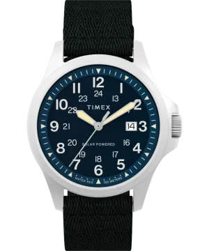 Expedition® Field Solar 41mm Eco-Friendly Fabric Strap Watch