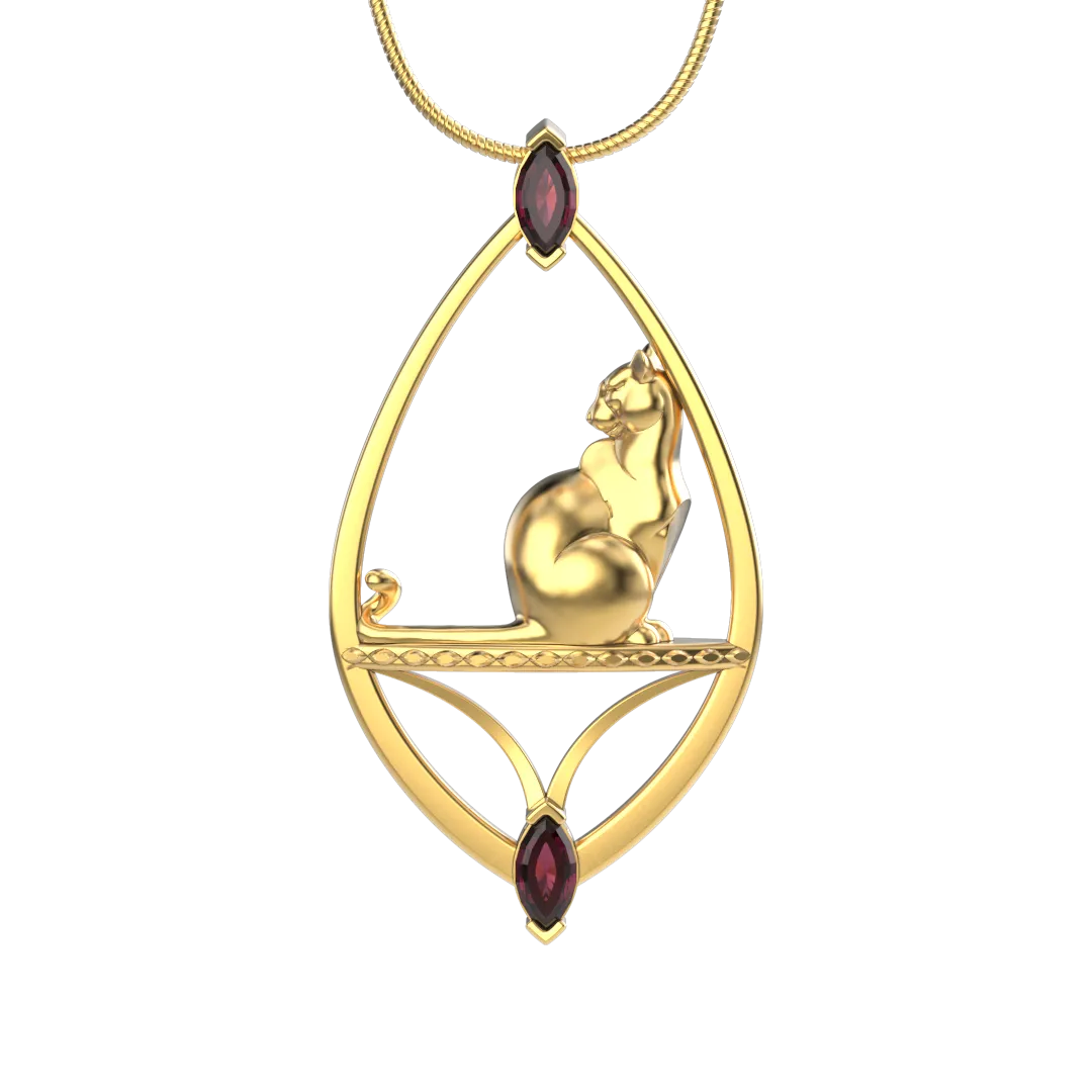 Fe-Lion Pendant GOLD
