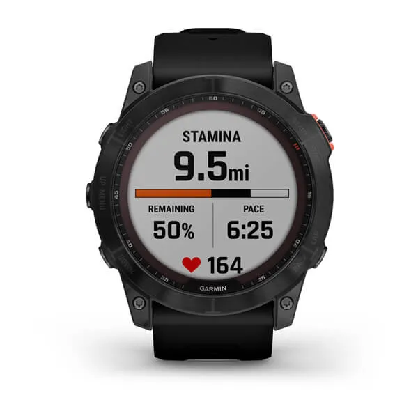 Fenix 7X Slate Gray With Black Band