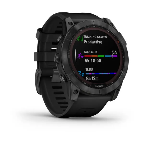 Fenix 7X Slate Gray With Black Band