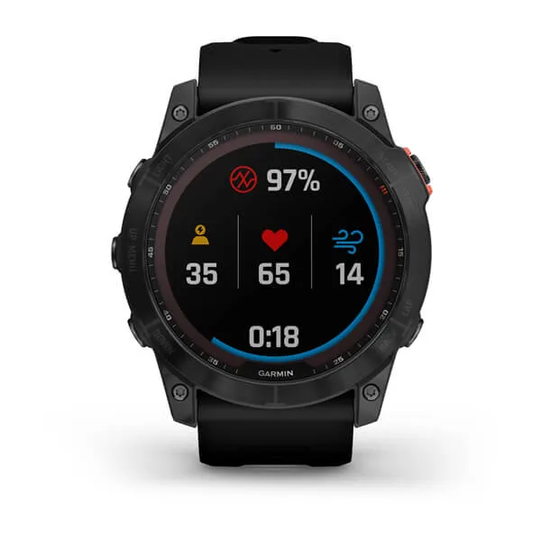 Fenix 7X Slate Gray With Black Band