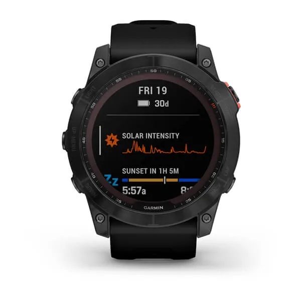 Fenix 7X Slate Gray With Black Band