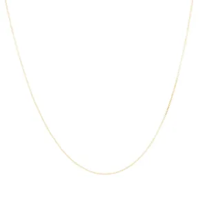 Fink's Jewelers 14K Yellow Gold .66mm Box Chain Necklace