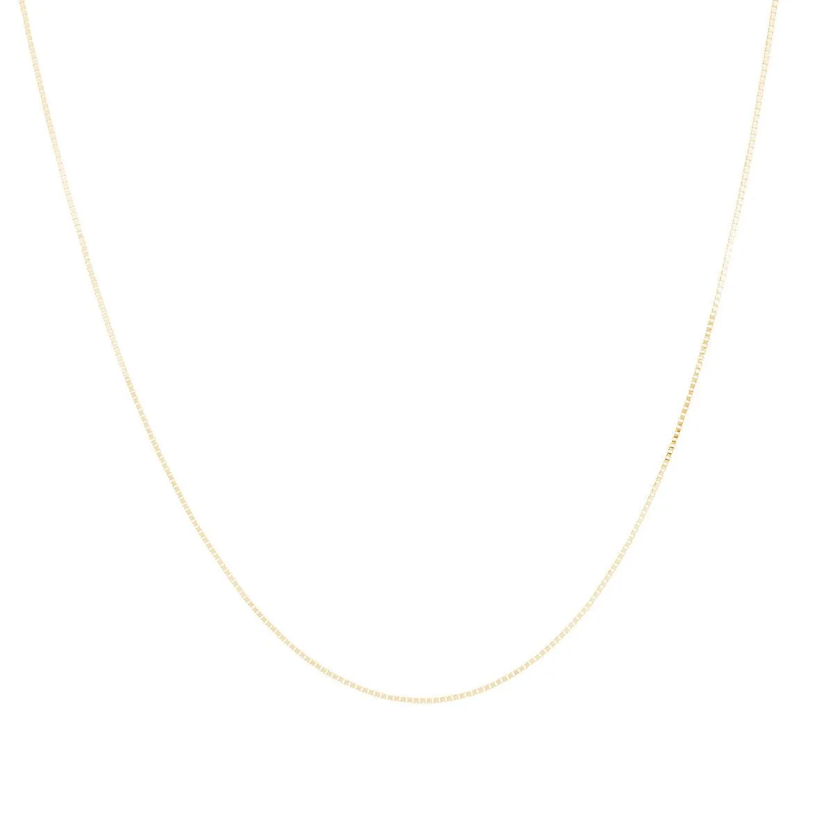 Fink's Jewelers 14K Yellow Gold .66mm Box Chain Necklace