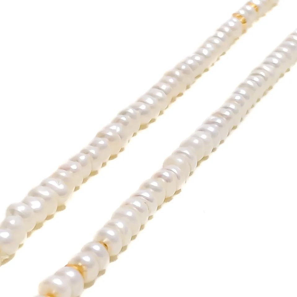 Flawless Mesmerizing 22k Gold Pearl Earrings Support Chain