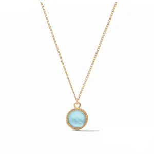 Fleur de Lis Solitaire Necklace, Asst Colors