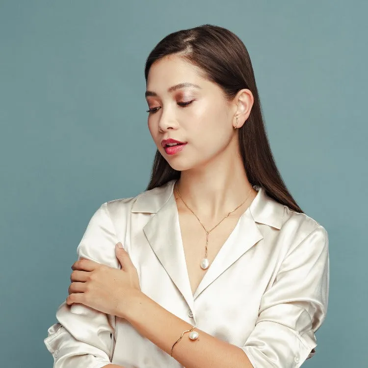 FLOURISH PEARL NECKLACE