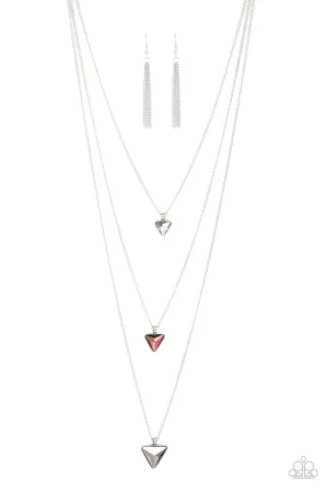 Follow the Luster Multi Paparazzi Necklace