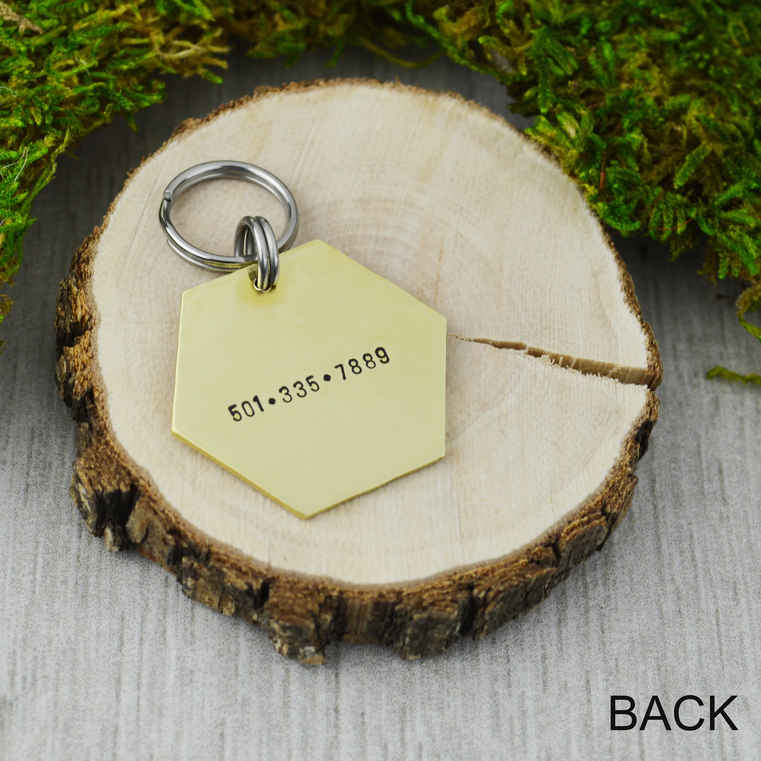 Forest Floor Pet ID Tag
