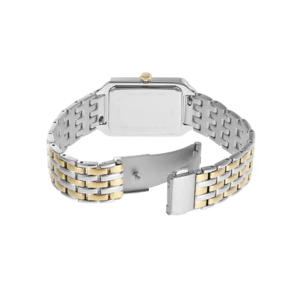 Fossil Raquel Two-tone Stainless Steel Mother Of Pearl Dial Quartz Watch for Ladies - ES5305
