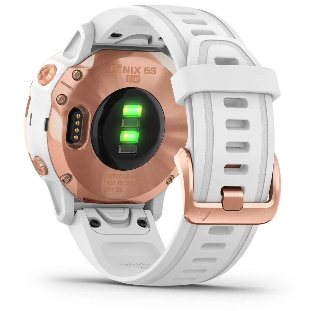 Garmin fenix 6S PRO Multisport GPS Smartwatch Rose Gold with 2 Year Warranty