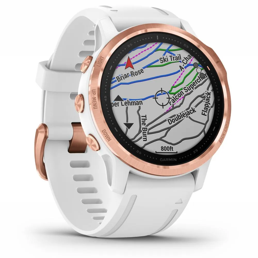 Garmin fenix 6S PRO Multisport GPS Smartwatch Rose Gold with 2 Year Warranty