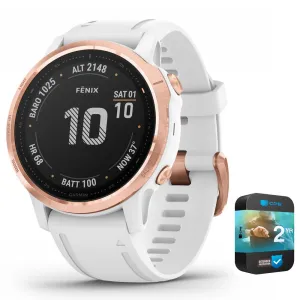 Garmin fenix 6S PRO Multisport GPS Smartwatch Rose Gold with 2 Year Warranty